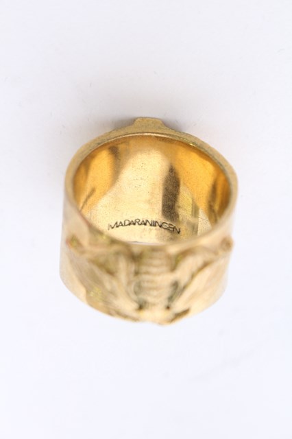 お試し価格!】 マダラニンゲン SATANIC CROSS RING 14号 kids-nurie.com