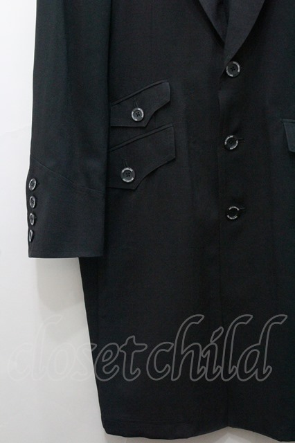 【SALE】SWITCHBLADE ジャケット.3B PATCHWORK CROSS COAT【美品Lサイズ】 /ブラック/L