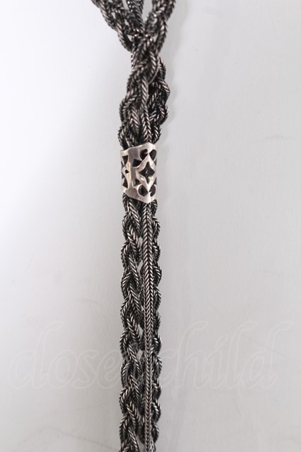 【SALE】Emanuele Bicocchi ネックレス.ダブルチェーン /シルバー/