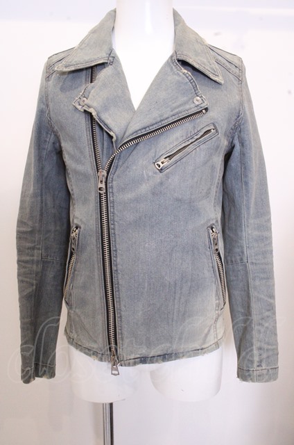 CIVARIZE ジャケット.Evil加工デニムライダース
