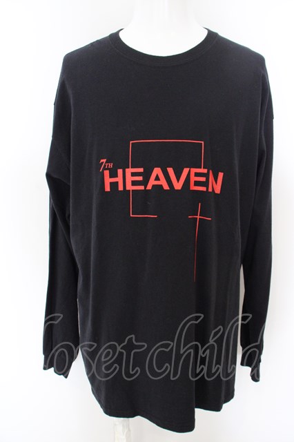 DI:VISION / 7TH HEAVEN LS カットソー XL ブラック O-24-04-23-047-DV-to-YM-ZT541