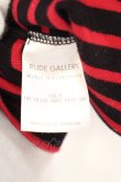 画像3: RUDE GALLERY / BLACK REBEL BORDER RIBカットソー 3 ブラックｘレッド O-24-02-26-009-RU-to-YM-ZT061 (3)