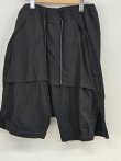 画像7: JOE CHIA / ダブルレイヤードショートパンツ S ブラック O-25-04-11-042-JO-pa-YM-ZT307 (7)