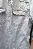 画像3: 【セール】Roden(MIDAS) シャツ.袖五分丈デニム【現在買取対象外】 /ライトブルー/M S-21-01-11-1023-Ro-to-KN-ZT064 (3)