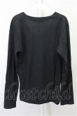 画像2: 【SALE】GENNARO カットソー.オーガニックVネック【現在買取対象外】 /ブラック/M T-21-03-29-004-GE-to-NA-ZT129 (2)