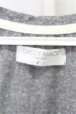 画像3: 【SALE】DADDY MACK Tシャツ.ベーシックＶネック /グレー/2 T-21-03-29-006-DA-ts-ET-ZT129 (3)