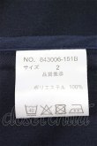 画像8: 【SALE】NO ID. ブルゾン.PツイルフーデッドBLZ /NAVY/2 T-21-06-09-002-NO-ja-KN-ZT174 (8)