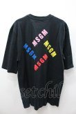 画像3: 【SALE】MSGM Tシャツ.カラーロゴ /ブラック/S O-21-08-17-030-Wr-ts-YM-ZT032 (3)