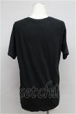画像2: 【新品アウトレット】韓国ブランド　made in heaven 　Tシャツ /ブラック/表記なし 21-09-04-010l-1-ts-KO-m-NA-ZT-M099 (2)