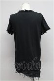 画像2: 【新品アウトレット】韓国ブランド 24k 　Tシャツ /ブラック/表記なし 21-09-04-012l-1-ts-KO-m-NA-ZT-M099 (2)