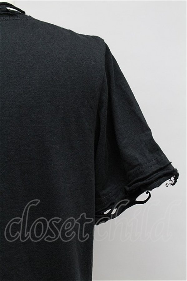画像3: 【新品アウトレット】韓国ブランド 24k 　Tシャツ /ブラック/表記なし 21-09-04-012l-1-ts-KO-m-NA-ZT-M099 (3)
