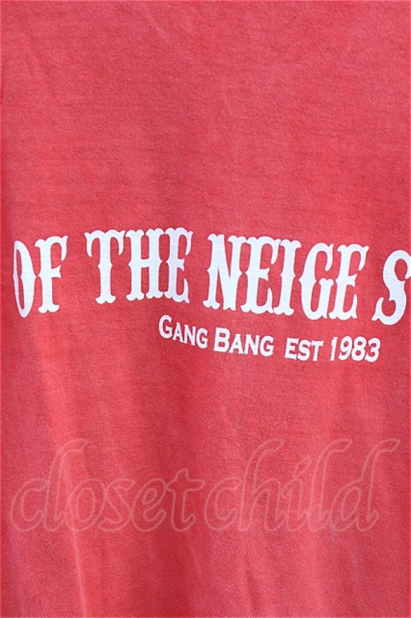 画像4: 【SALE】OF THE NEIGE STYLE Tシャツ.EAGLE BANG【現在買取対象外】 /レッド/46 T-21-09-17-002-OF-ts-NA-ZT053 (4)