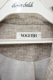 画像3: 【SALE】VOGUISH ジャケット.リネンテーラード【現在買取対象外】 /ライトブラウン/M O-21-09-24-005-VO-ja-YM-ZT093 (3)