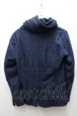 画像4: 【SALE】SCHLUSSEL ジャケット.ビッグフードキルティンクカットブルゾン /ネイビー/2 O-21-10-27-045-SC-ja-YM-ZT-M103 (4)