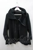 画像6: 【SALE】gene parfum ジャケット.W-face Wool HighNeck Hooodie /ブラック/36 O-21-11-30-038-GE-ja-YM-ZT256 (6)