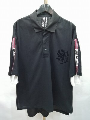 画像: 【SALE】SWITCHBLADE シャツ.SWBLD LINE POLO /ブラック/M S-21-12-20-1015-AB-sh-KN-ZT311