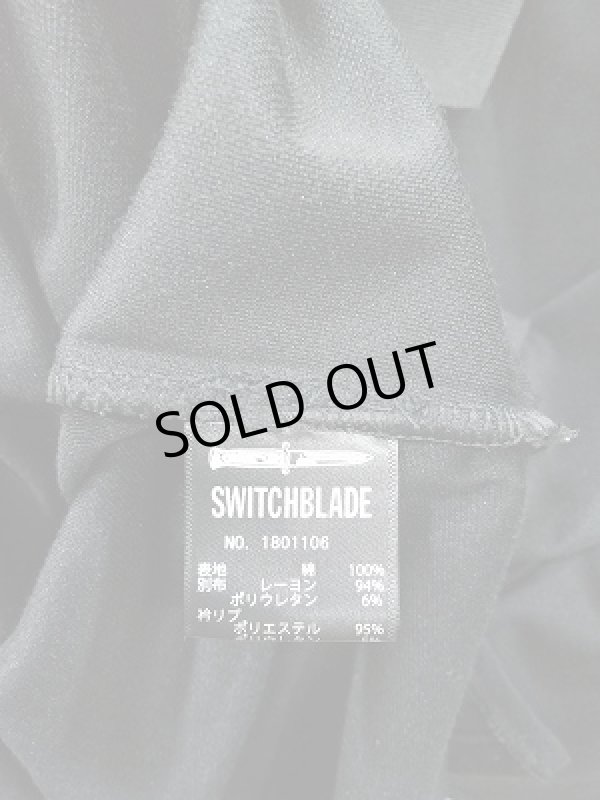画像5: SWITCHBLADE シャツ.SWBLD LINE POLO /ブラック/M S-21-12-20-1015-AB-sh-KN-ZT311 (5)
