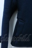 画像4: 【WINTERセール】Zero by TORNADO MART ジャケット.比翼ウール返し襟 /ネイビー/M O-21-12-24-014-Ze-ja-YM-ZT-M003 (4)