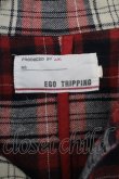 画像4: 【SALE】EGO TRIPPING シャツ.チェックショップコート /レッド/M T-22-01-27-005-EG-sh-NA-ZT269 (4)