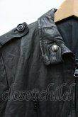画像3: 【セール】attack the mind 7 ジャケット.WASH oxhide f-army レザー /ブラック/3 O-22-01-31-026-at-ja-YM-ZT-ML001 (3)