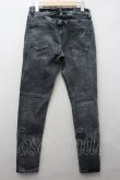 画像4: 【セール】JURY BLACK パンツ.ステッチダメージスキニー /ブラック/L O-22-05-16-076-JU-pa-YM-ZT327 (4)