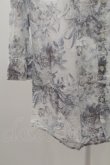 画像3: 【SALE】GOSTAR DE FUGA シャツ.七分袖花柄 /ホワイト/46 O-22-05-26-012-GO-sh-YM-ZT386 (3)