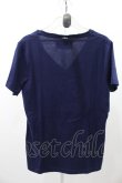 画像3: 【SALE】wjk Tシャツ.Vネック /ネイビー/S O-22-06-02-003-wj-ts-YM-ZT267 (3)