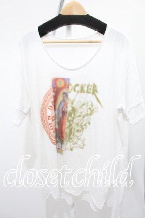 画像: 【SALE】Roen Tシャツ.maria big /ホワイト/L O-22-06-15-026-Ro-ts-YM-ZT336
