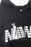 画像2: 【SALE】#FR2 パーカー.【タグ付き】MIWコラボ Icon Hoodie /ブラック/L O-22-06-17-002-ET-to-YM-ZT321 (2)