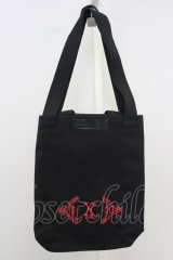 画像: 【SALE】X JAPAN バッグ.X JAPAN刺繍 /ブラック×レッド/- T-22-06-24-024-XJ-za-KN-ZT309