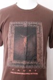 画像2: 【セール】FAUST（清春） Tシャツ.Jesus BIG /ブラウン/L O-22-06-26-003-FA-ts-YM-OS-ZT398 (2)