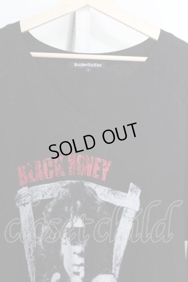画像2: BLACK HONEY CHILI COOKIE（Roen） Tシャツ.B.H.C.C JIM MORRISON /ブラック/4 O-22-07-24-050-BL-ts-YM-ZT115 (2)