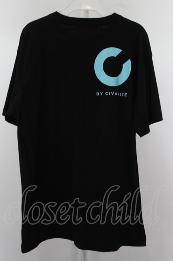 画像5: 【SALE】CIVARIZE Tシャツ. いりぽん先生 ×COJIRASE THE TRIP /ブラック/F O-22-08-26-026-CI-ts-YM-ZT369 (5)