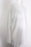 画像2: 【WINTERセール】MINSOBI カットソー.スリットビッグ /ホワイト/F O-22-08-30-086-ET-to-YM-ZT360 (2)