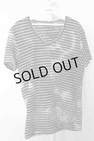 画像: 【SALE】TORNADO MART Tシャツ.ブリードボーダータックＪＱ /ブラックｘホワイト/M O-22-08-31-027-TO-ts-YM-ZT353