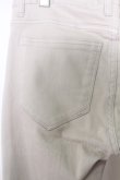 画像4: 【WINTERセール】NO ID. パンツ.コットンストレッチスキニー /グレー/1 O-22-08-31-131-NO-pa-YM-ZT241 (4)