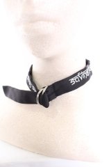 画像: 【WINTERセール】DUMMY チョーカー.Drag me out choker /ブラック/ O-22-08-31-140-ET-za-YM-ZT344