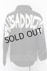 画像: 【WINTERセール】GALLIS ADDICTION ジャケット.バックペインティングコーチ /ブラック/M O-22-09-12-080-ET-ja-YM-ZT-M124