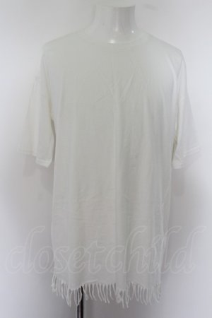 画像: 【SALE】GOSTAR DE FUGA Tシャツ.フリンジ /ホワイト/46 O-22-09-12-003-GO-ts-YM-ZT444