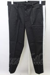 画像: 【WINTERセール】FUGA パンツ.Vaguely ストレッチスラックステーパードアンクル /ブラック/46 T-22-10-04-026-FU-pa-YM-ZT324