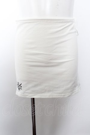 画像: 【SALE】KRY clothing スカート.「KETSUKAKUSHI」レイヤード風インナー /ホワイト/ O-22-10-28-017-KR-pa-IG-ZT379