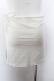 画像4: 【SALE】KRY clothing スカート.「KETSUKAKUSHI」レイヤード風インナー /ホワイト/ O-22-10-28-017-KR-pa-IG-ZT379 (4)