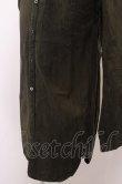 画像3: 【WINTERセール】FUGA シャツ.StateOfMind 顔料汚し加工ロング丈 /カーキ/44 O-22-12-22-030-FU-sh-YM-ZT115 (3)