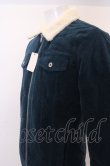 画像4: 【WINTERセール】NO ID. ジャケット.ボアZIP-Gジャン /ターコイズ/1 O-22-12-22-046-NO-ja-YM-ZT159 (4)