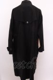 画像2: 【WINTERセール】KIDILL コート.Inferno Wide Coat /ブラックｘパターン/46 O-22-12-28-033-ET-ou-YM-ZT145 (2)