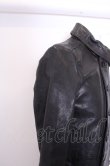 画像5: 【SALE】NO ID. コート.ラムレザーWブレスト /ブラック/2 O-23-01-22-002-NO-ou-YM-ZT-ML011 (5)