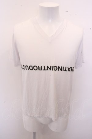 画像: 【SALE】NIL DUE / NIL UN Tシャツ.OVERSIZED V TEE O-23-01-30-037-ND-to-YM-ZT204