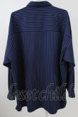 画像2: 【セール】NO ID. シャツ.ストライフ゜BIG-SH /ブルー/ONE T-23-02-03-004-NO-sh-KN-ZT376 (2)