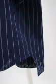 画像5: 【セール】NO ID. シャツ.ストライフ゜BIG-SH /ブルー/ONE T-23-02-03-004-NO-sh-KN-ZT376 (5)