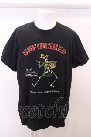 画像: 【SALE】MARDIGRAS(SADS清春) Tシャツ.UNFINISHED BIG /ブラック/XL O-23-02-27-032-MA-ts-YM-ZT279